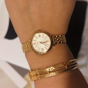 Fossil ES3799 Women's Gold Stainless Steel Analog Dial Quartz Wrist Watch